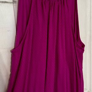 Vibrant Pink Sleeveless Top